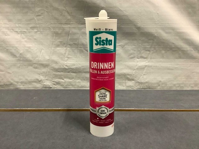 Sista sliws 250 ml badkamersilicone (12x) - afbeelding 1 van  4