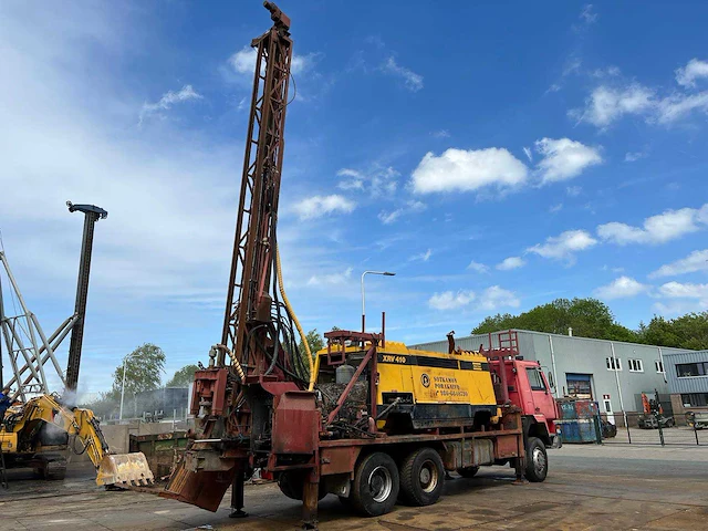 Sisu 12e480 6x6 waterputboormachine atlas copco xrv410 - afbeelding 16 van  19