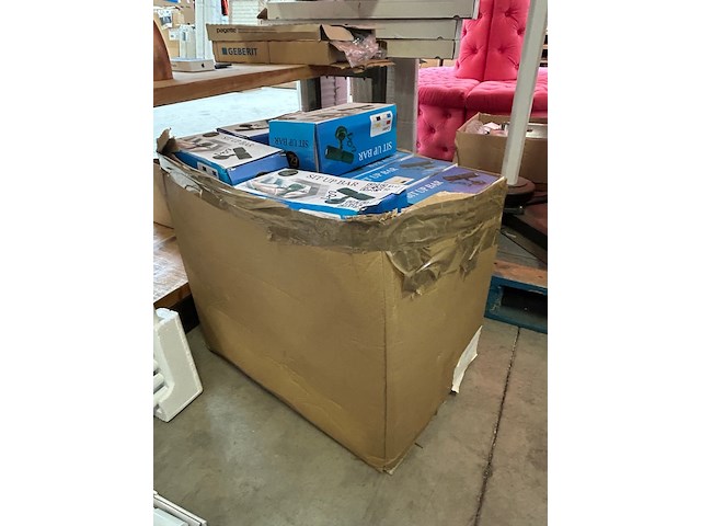 Sit up bar ez sports, zwart - afbeelding 1 van  5