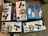 Sit up bar ez sports, zwart - afbeelding 2 van  5