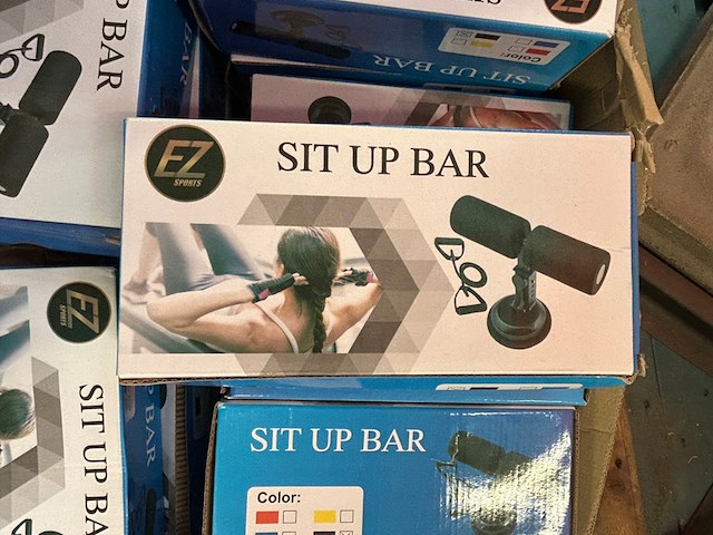 Sit up bar ez sports, zwart - afbeelding 3 van  5