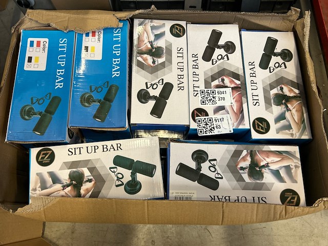 Sit up bar ez sports, zwart - afbeelding 1 van  3