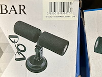 Sit up bar ez sports, zwart - afbeelding 3 van  3