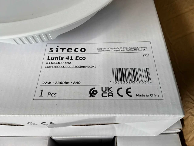 Siteco led inbouwspot (23x) - afbeelding 4 van  5