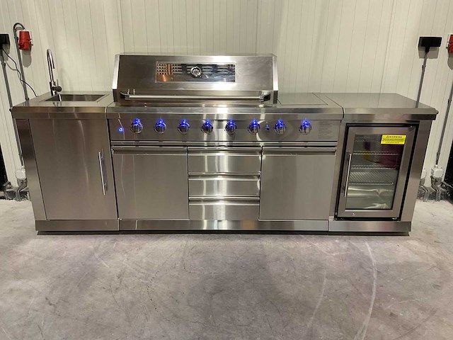 Six burner bbq ho06b01 buiten keuken - afbeelding 12 van  40
