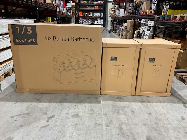 Six burner bbq ho06b01 buiten keuken - afbeelding 26 van  40