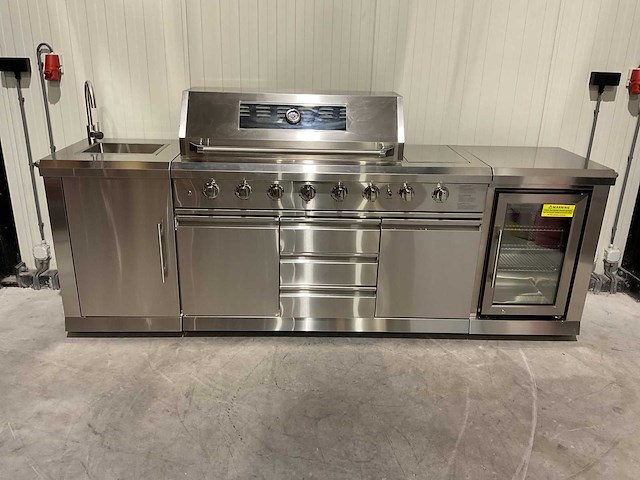 Six burner bbq ho06b01 buiten keuken - afbeelding 1 van  40