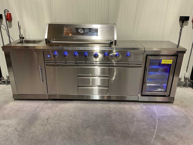 Six burner bbq ho06b01 buiten keuken - afbeelding 12 van  40