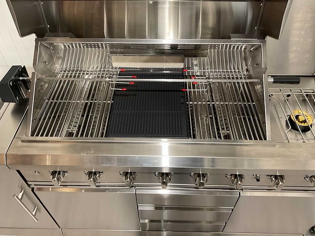 Six burner bbq ho06b01 buiten keuken - afbeelding 15 van  38