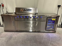 Six burner bbq ho06b01 buiten keuken - afbeelding 10 van  38