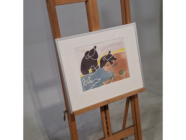 Sjabloondruk, piet koopman, beren 9/98, 1988 - afbeelding 2 van  9