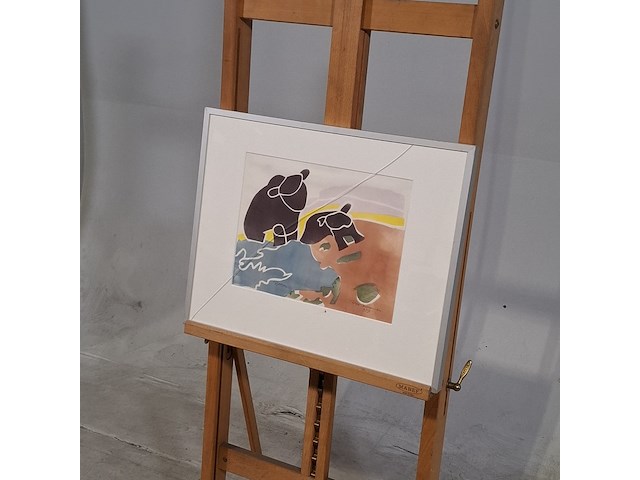 Sjabloondruk, piet koopman, beren 9/98, 1988 - afbeelding 3 van  9