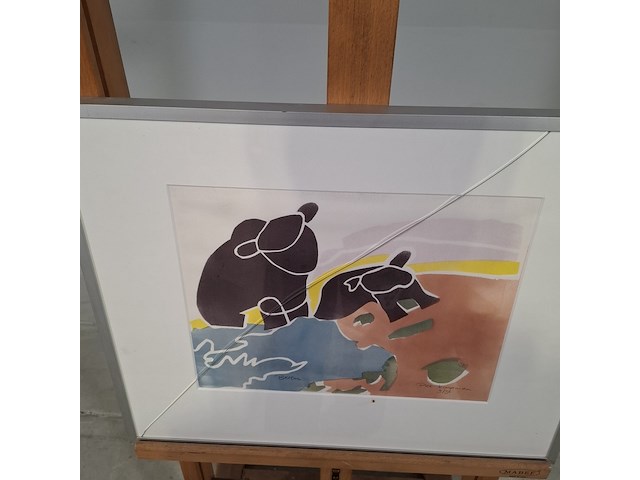 Sjabloondruk, piet koopman, beren 9/98, 1988 - afbeelding 7 van  9