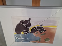 Sjabloondruk, piet koopman, beren 9/98, 1988 - afbeelding 7 van  9