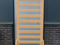 Sjorbranden slatwall rek op wielen - afbeelding 1 van  7