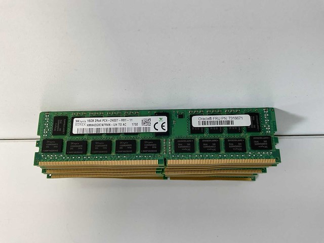 Sk hynix (hma42gr7afr4n), 16gb 2rx4 pc4 - 2400t memory rams (16x) - afbeelding 2 van  4