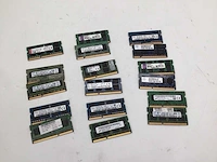 Sk hynix samsung micron ddr3 en ddr2 sodimm geheugen modules (17x) - afbeelding 2 van  5