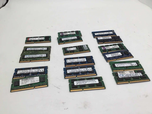 Sk hynix samsung micron ddr3 en ddr2 sodimm geheugen modules (17x) - afbeelding 5 van  5