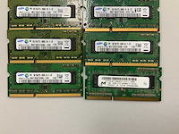 Sk hynix/samsung/micron technology 57gb(57x 1gb) ddr3 so-dimm pc3-10600s sticks - afbeelding 3 van  5