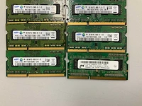 Sk hynix/samsung/micron technology 57gb(57x 1gb) ddr3 so-dimm pc3-10600s sticks - afbeelding 3 van  5