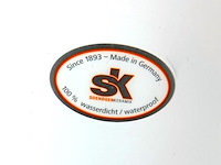 Sk witte keramische bloempot, model 2110 - afbeelding 3 van  5