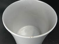 Sk witte keramische bloempot, model 2110 - afbeelding 4 van  5