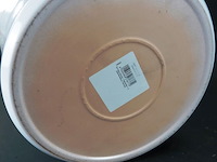 Sk witte keramische bloempot, model 2110 - afbeelding 5 van  5