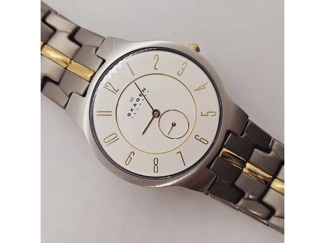 Skagen 433lsgl1 two-tone herenhorloge - afbeelding 2 van  6
