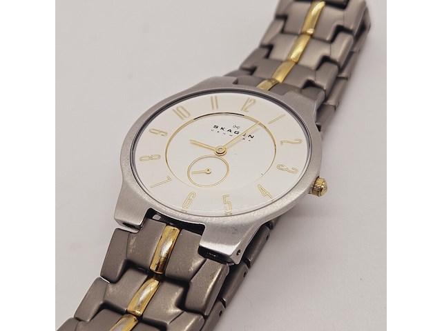 Skagen 433lsgl1 two-tone herenhorloge - afbeelding 3 van  6