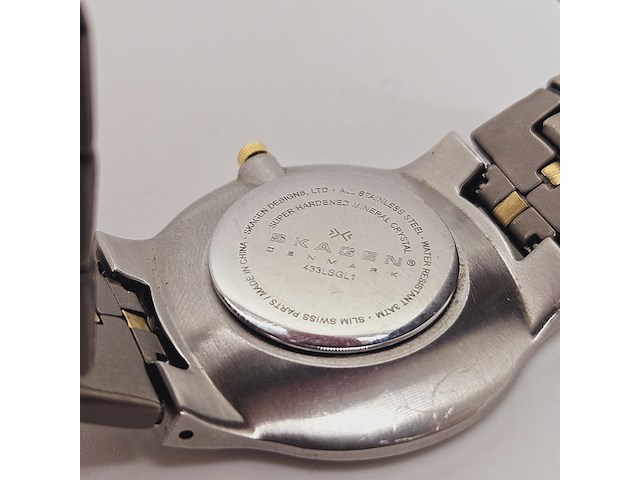 Skagen 433lsgl1 two-tone herenhorloge - afbeelding 6 van  6