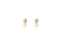Skagen agnethe pearl dames oorbellen goudkleurig - afbeelding 1 van  4