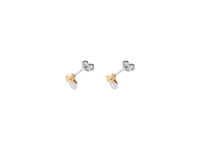 Skagen agnethe pearl dames oorbellen goudkleurig - afbeelding 3 van  4