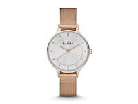 Skagen albuen skw2151 dames horloge 30 mm rosekleurig - afbeelding 1 van  6