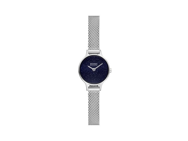 Skagen anita micro dames horloge 22 mm zilverkleurig - afbeelding 1 van  5