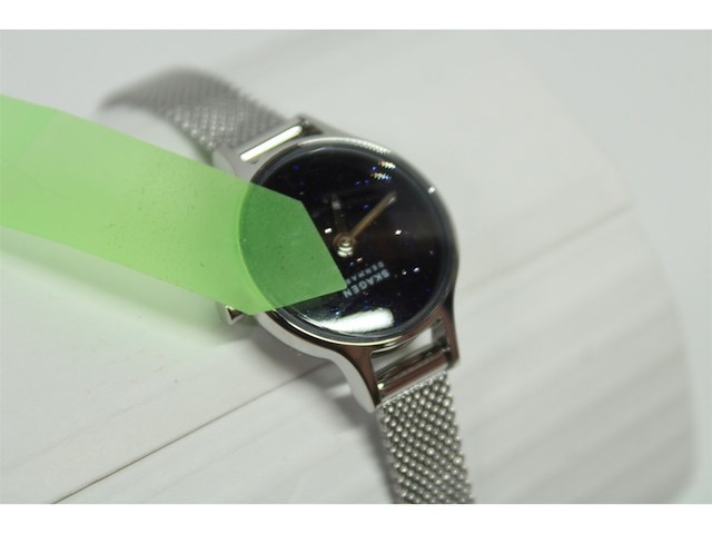 Skagen anita micro dames horloge 22 mm zilverkleurig - afbeelding 5 van  5