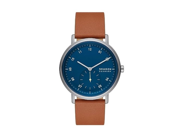 Skagen kuppel skw6888 heren horloge 44 mm bruin - afbeelding 1 van  3