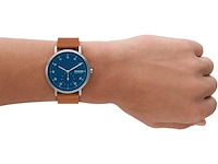 Skagen kuppel skw6888 heren horloge 44 mm bruin - afbeelding 2 van  3