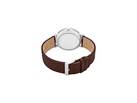 Skagen signatur heren horloge 40 cm zilverkleurig - afbeelding 3 van  4