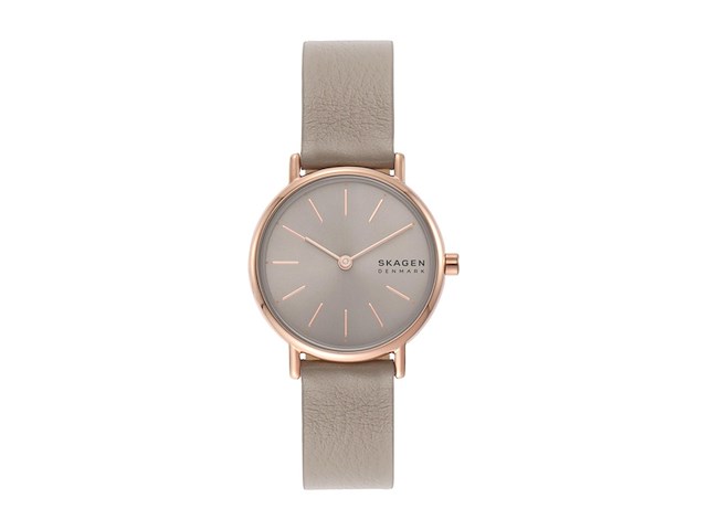 Skagen signatur lille skw3060 dameshorloge grijs - afbeelding 1 van  4