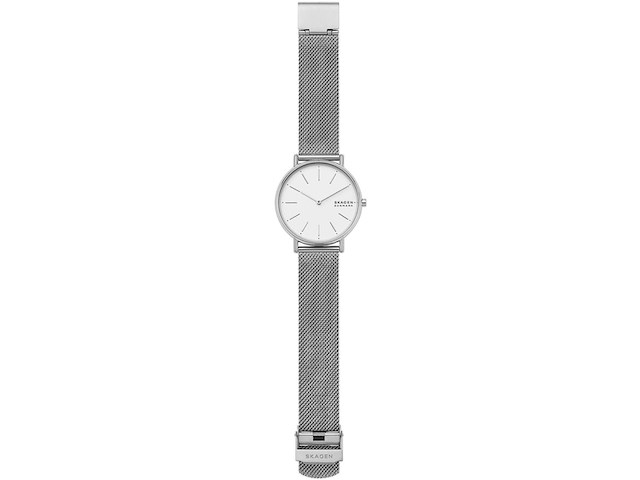 Skagen signatur skw2785 horloge 38 mm zilverkleurig - afbeelding 2 van  4