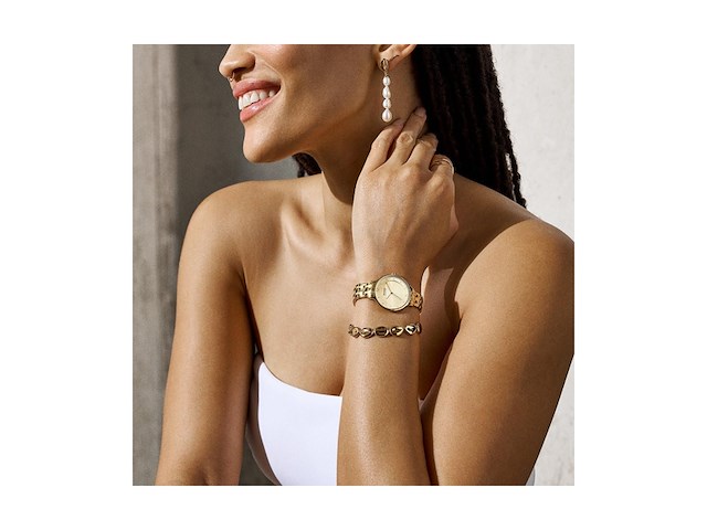 Skagen skj1827710 dames oorbellen goudkleurig - afbeelding 2 van  2