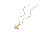 Skagen skj1882710 dames ketting van goudkleurig roestvrij staal - afbeelding 1 van  4