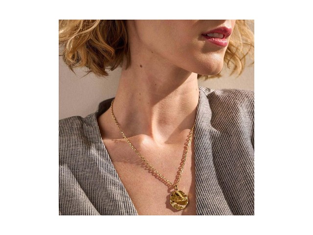 Skagen skj1882710 dames ketting van goudkleurig roestvrij staal - afbeelding 3 van  4