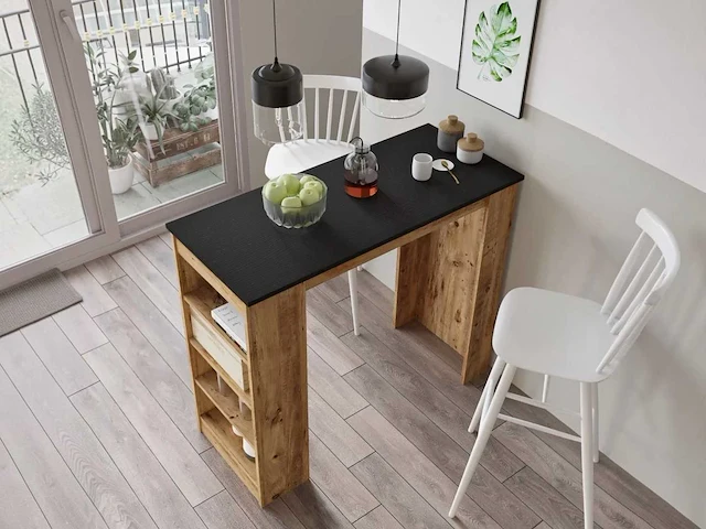 Skåne home - bartafel - larex-pine - 120 x 50 cm - afbeelding 2 van  4