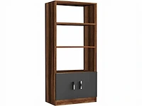 Skåne home - boekenkast - baroque-anthracite - 64 x 140 cm