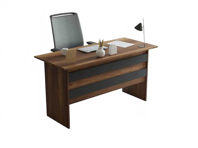 Skåne home - bureautafel - baroque/ anthracite 140 x 60 cm - afbeelding 1 van  6
