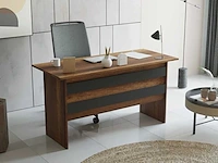 Skåne home - bureautafel - baroque/ anthracite 140 x 60 cm - afbeelding 3 van  6