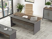 Skåne home - bureautafel - cura concrete - 180 x 90 cm - afbeelding 3 van  5