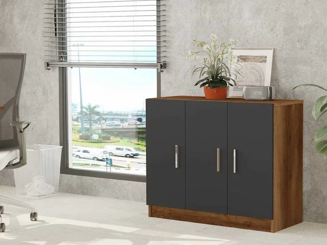 Skåne home - dressoir - baroque-anthracite - 90 x 74 cm - afbeelding 4 van  6