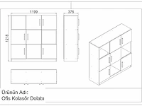 Skåne home - dressoir - baroque/anthracite - 120 x 120 cm - afbeelding 7 van  7